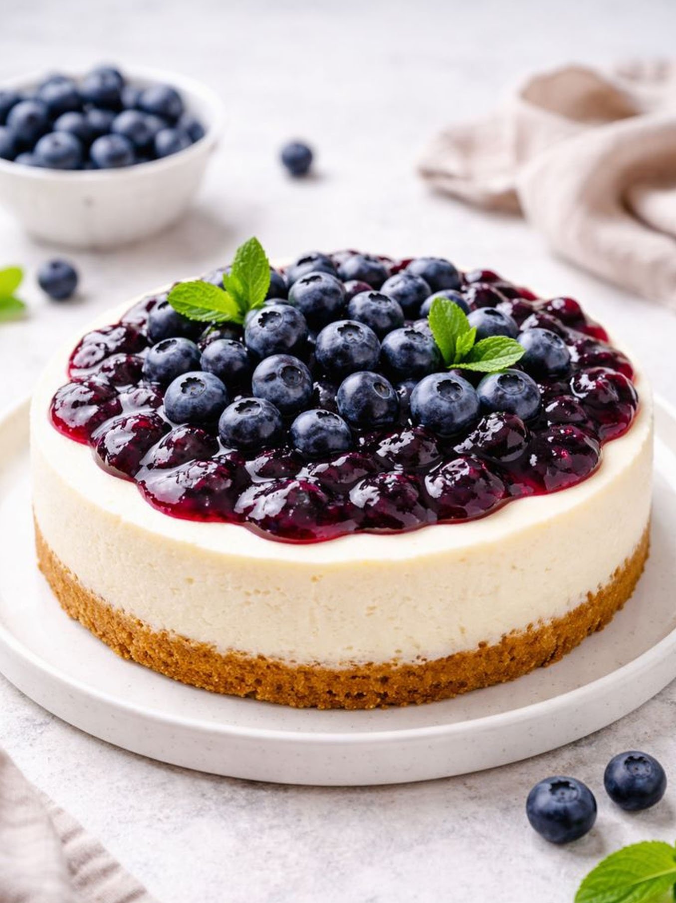 CHEESECAKE BLUEBERRY 